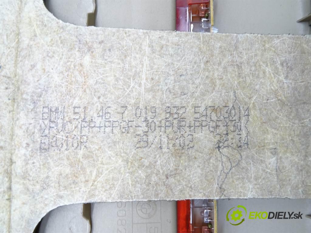 BMW 7 E65  2003 160 kW SEDAN 3.0D 218KM 01-08 3000 Pláto zadná 7019932 (Pláta zadné)