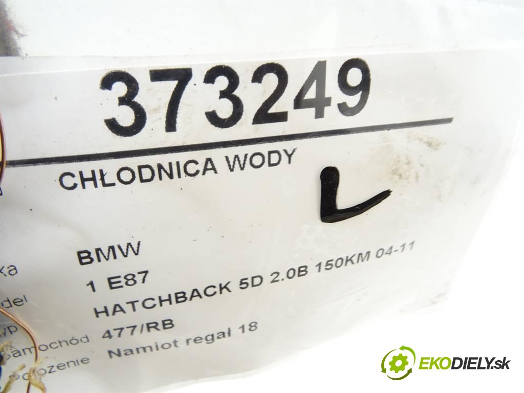 BMW 1 E87  2005 110 kW HATCHBACK 5D 2.0B 150KM 04-11 2000 Chladič vody  (Chladiče vody)
