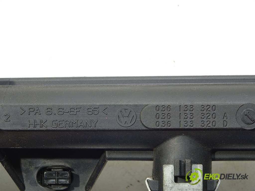 Volkswagen Polo IV 9N  2003 55 kW HATCHBACK 5D 1.4B 75KM 01-09 1400 Lišta vstrekovacia Vstrekovacie ventily 036906031M (Vstrekovacie lišty)