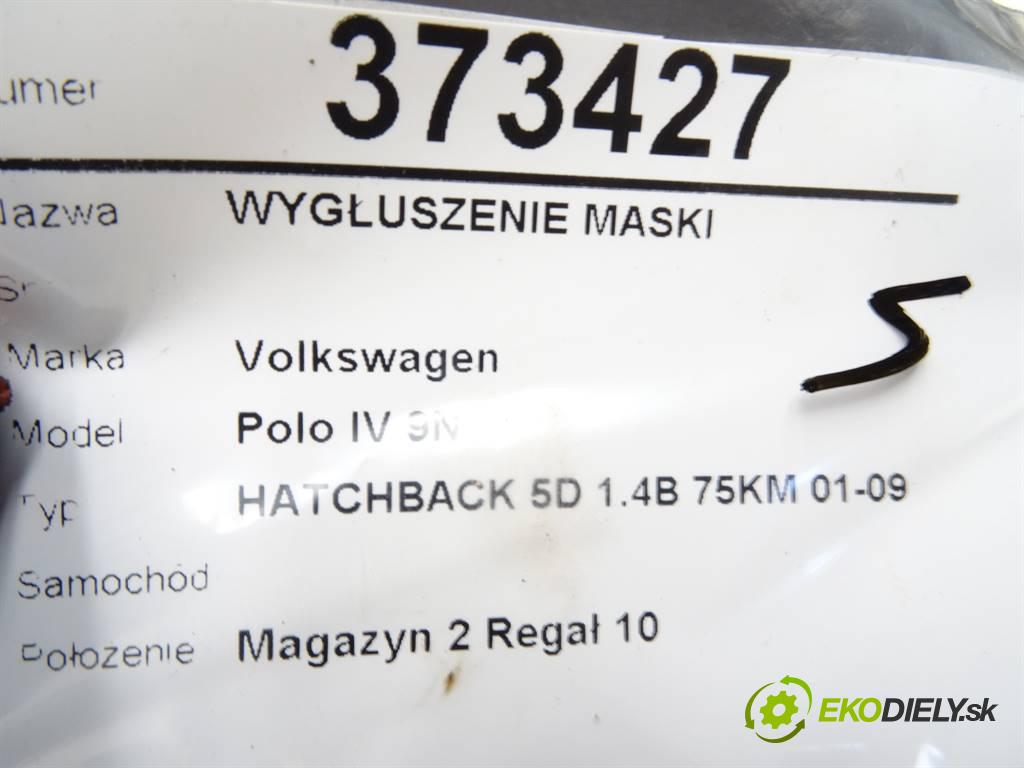 Volkswagen Polo IV 9N    HATCHBACK 5D 1.4B 75KM 01-09  odhlučnění kapoty