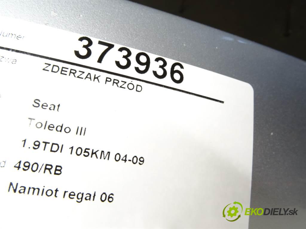 Seat Toledo III  2006 77 kW 1.9TDI 105KM 04-09 1900 nárazník přední část