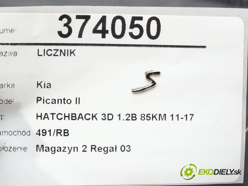 Kia Picanto II  2012 62,5 HATCHBACK 3D 1.2B 85KM 11-17 1200 Prístrojovka 94053-1Y022 (Prístrojové dosky, displeje)