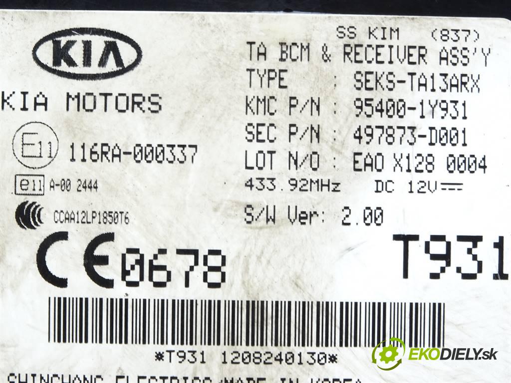 Kia Picanto II    HATCHBACK 3D 1.2B 85KM 11-17  modul BSI 95400-1Y931 (Pojistkové skříňky)