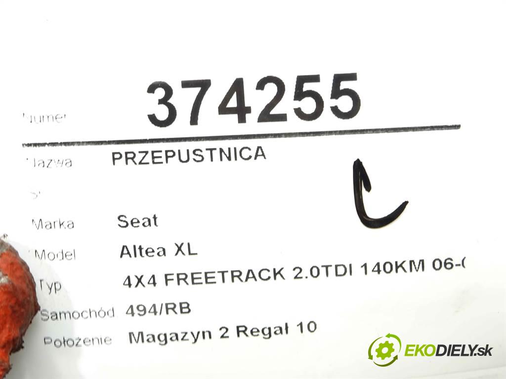 Seat Altea XL  2008 103 kW 4X4 FREETRACK 2.0TDI 140KM 06-09 2000 Škrtiaca klapka 03G128063G (Škrtiace klapky)