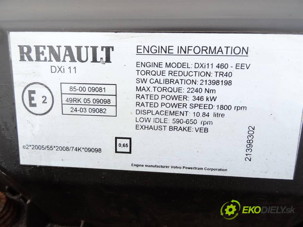 Renault Premium    DXI 460 06-14r  motor DXI11 460-EEV (Motory (kompletní))