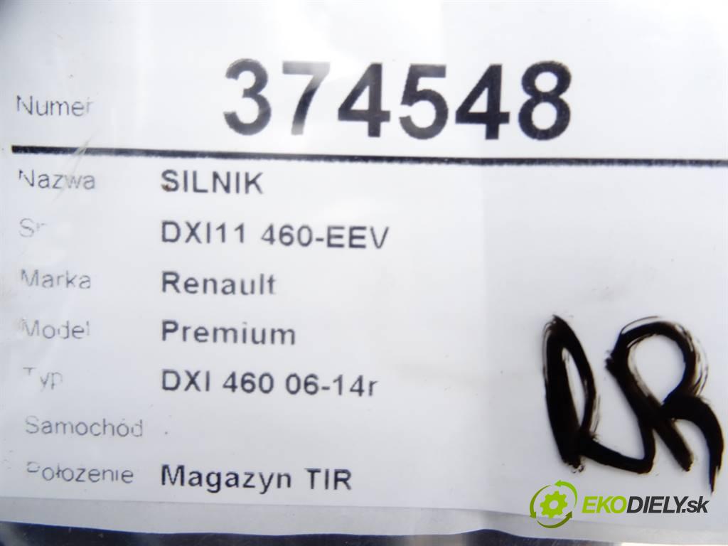 Renault Premium    DXI 460 06-14r  Motor DXI11 460-EEV (Motory (kompletné))