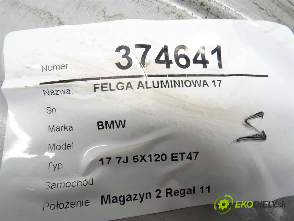 BMW     17 7J 5X120 ET47  disk 17  (Hliníkové)