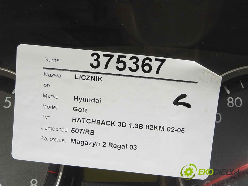 Hyundai Getz  2004 63 kW HATCHBACK 3D 1.3B 82KM 02-05 1300 Prístrojovka 94003-1C090 (Prístrojové dosky, displeje)