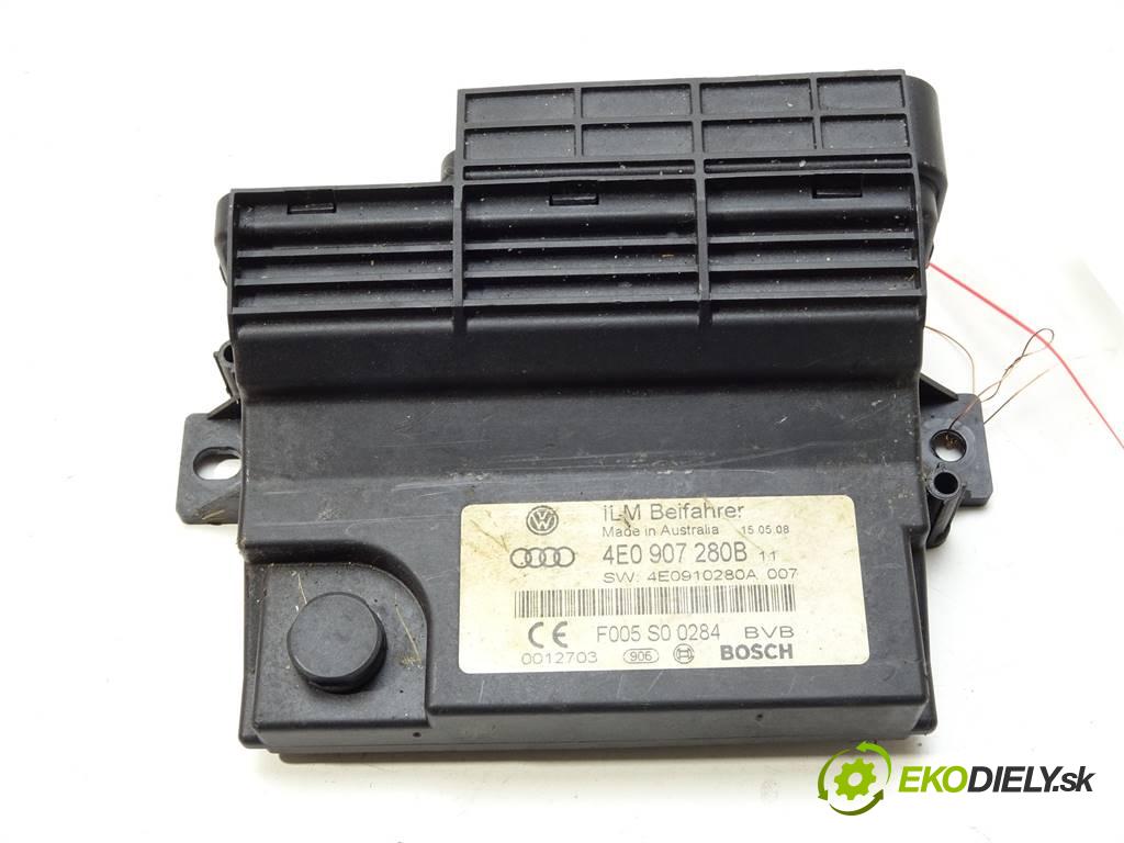 Audi S8 D3    A8 5.2B V10 450KM 06-10  Modul energie ZDROJ: 4E0907280B