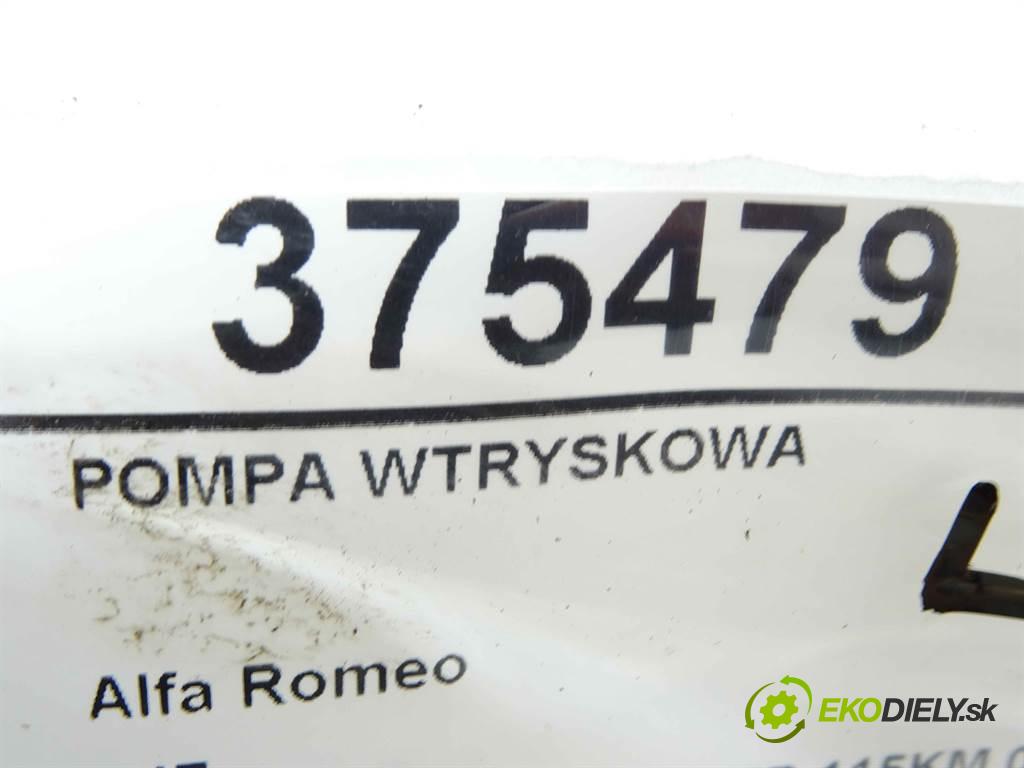 Alfa Romeo 147    HATCHBACK 5D 1.9JTD 115KM 00-10  Pumpa vstrekovacia 0445010007 (Vstrekovacie čerpadlá)