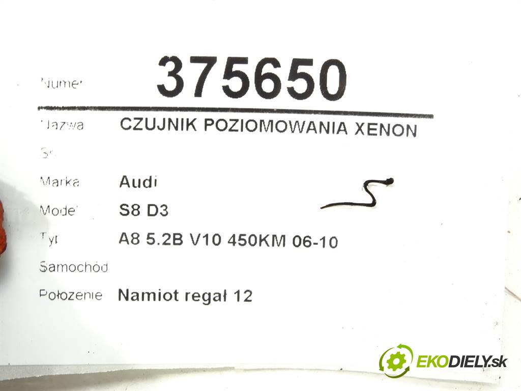 Audi S8 D3    A8 5.2B V10 450KM 06-10  Snímač XENON 4E0907503C (Snímače)