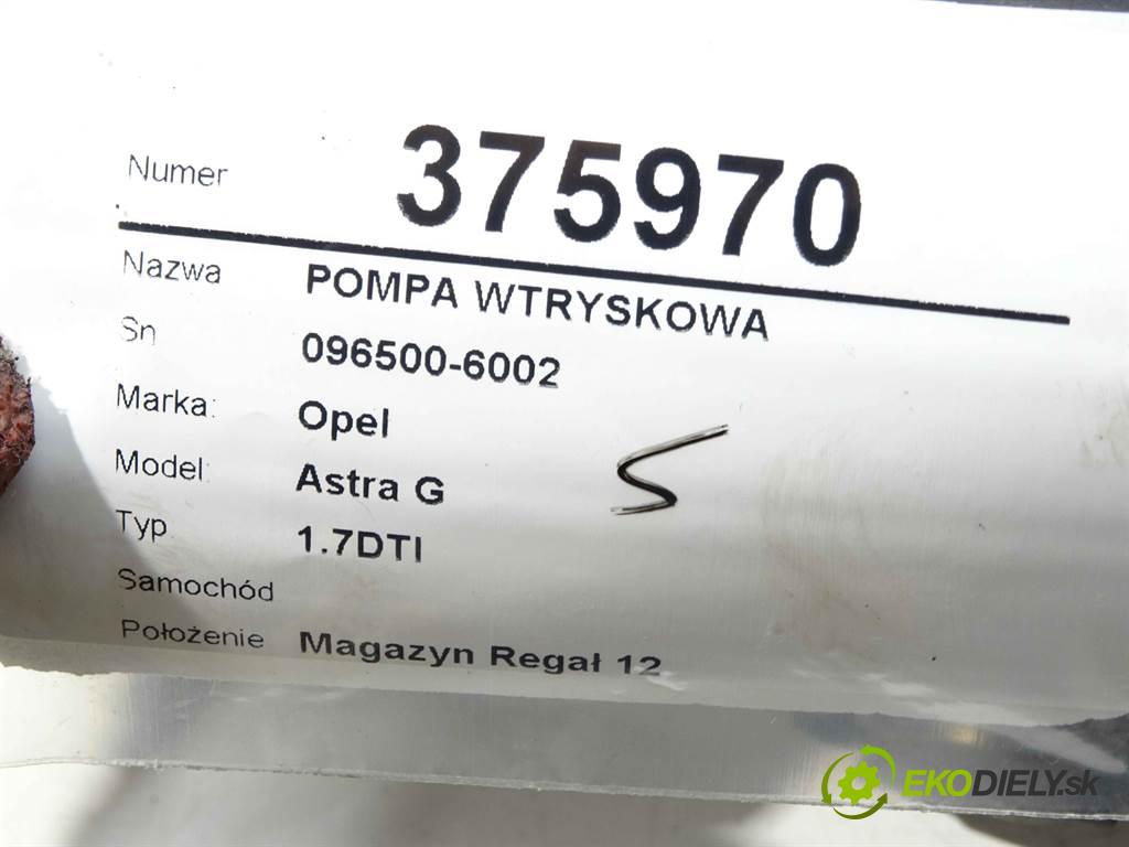 Opel Astra G    1.7DTI  Pumpa vstrekovacia 8-97185242-2 (Vstrekovacie čerpadlá)