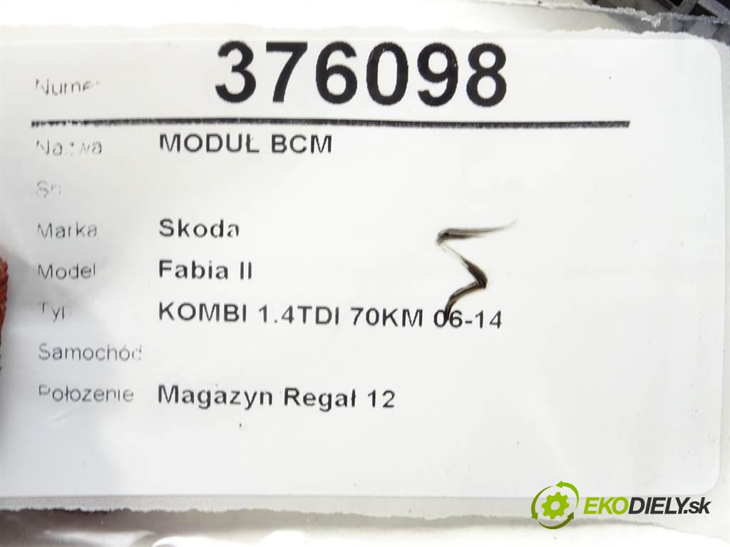 Skoda Fabia II    KOMBI 1.4TDI 70KM 06-14  Modul BCM BSI 6Q2937049F