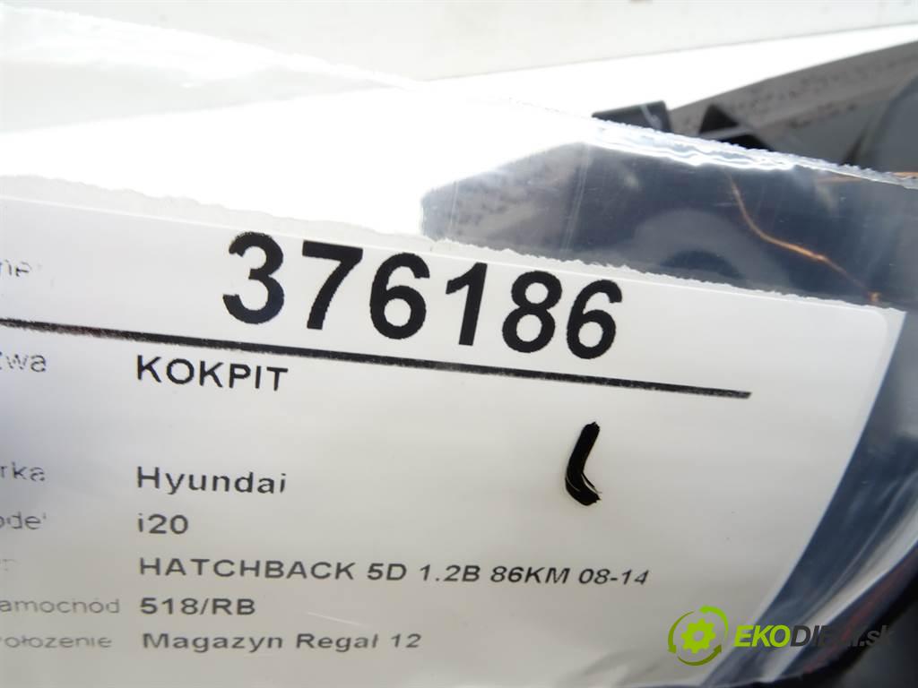 Hyundai i20  2010 57,2 HATCHBACK 5D 1.2B 86KM 08-14 1200 Palubná doska  (Palubné dosky)