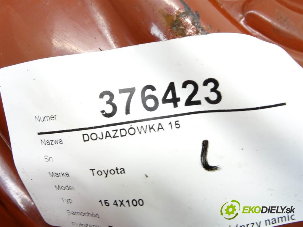 Toyota     15 4X100  rezerva 15  (Kola dojezdové)