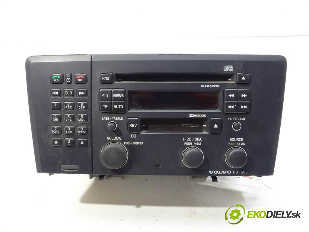 Volvo S60  2003 154KW SEDAN 2.5T 210KM 00-04 2500 RADIO 30657637 30657804 (Audio zariadenia)