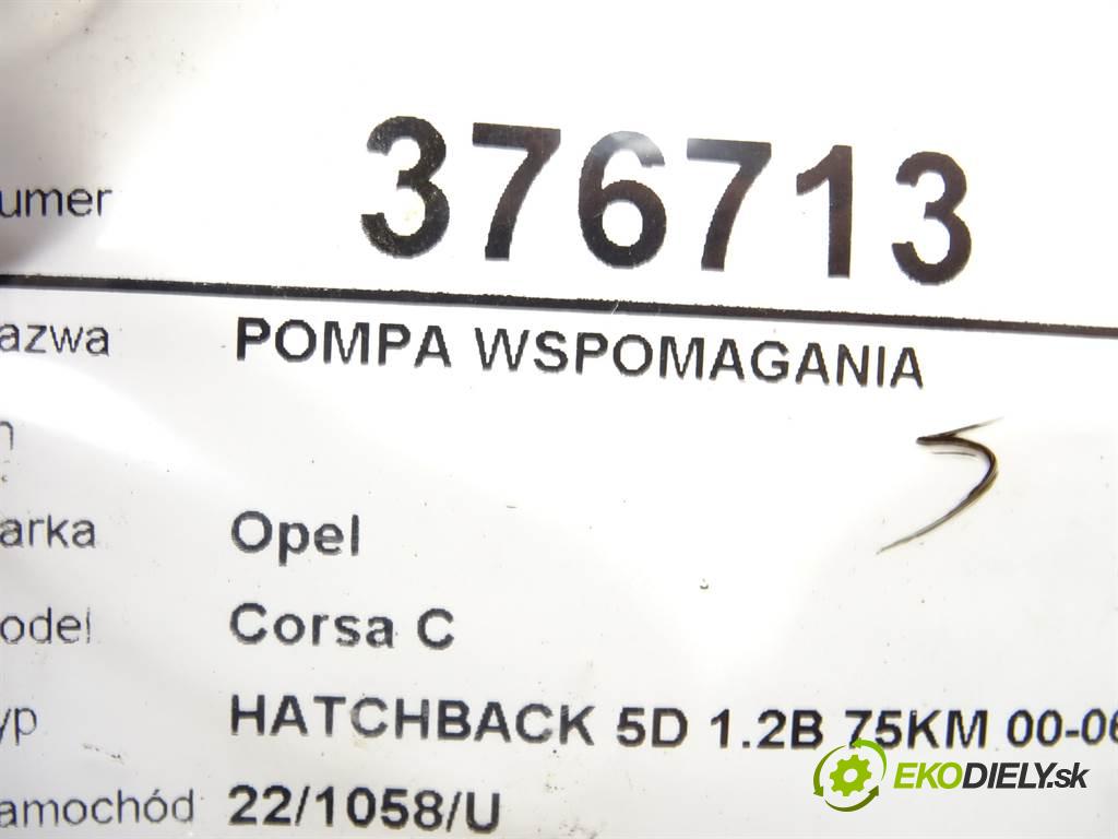 Opel Corsa C  2001 55 kW HATCHBACK 5D 1.2B 75KM 00-06 1200 Pumpa servočerpadlo 9156061 (Servočerpadlá, pumpy riadenia)