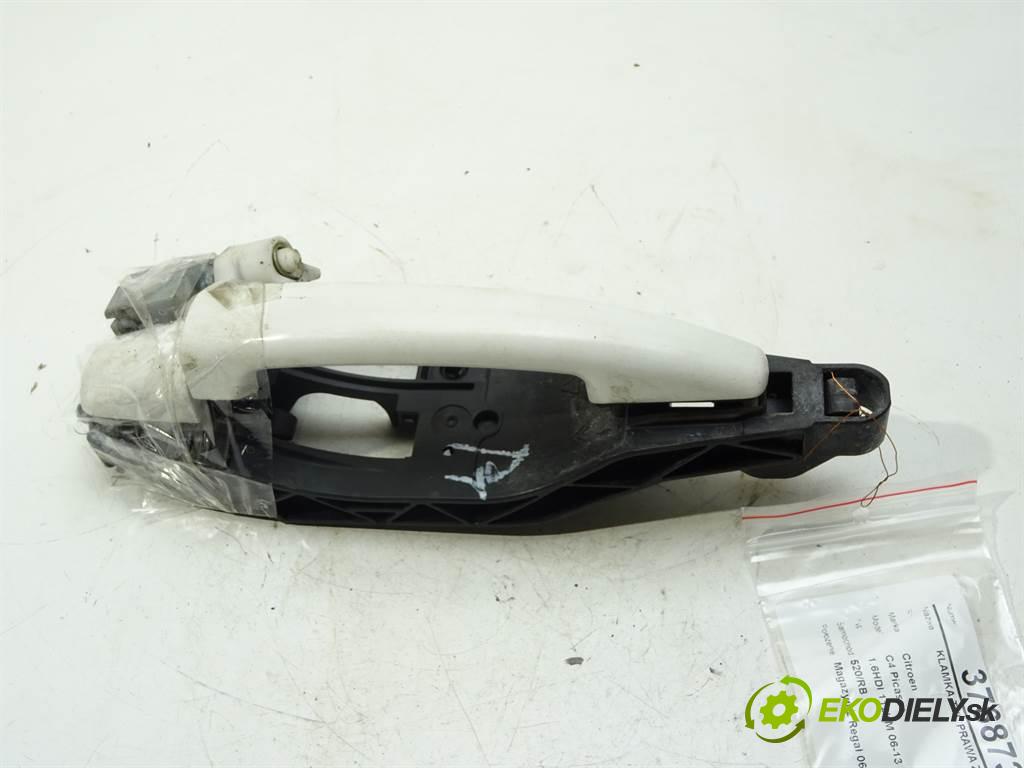 Citroen C4 Picasso  2012 82 kW 1.6HDI 112KM 06-13 1600 Kľučka zad pravá vonkajšia  (Ostatné)