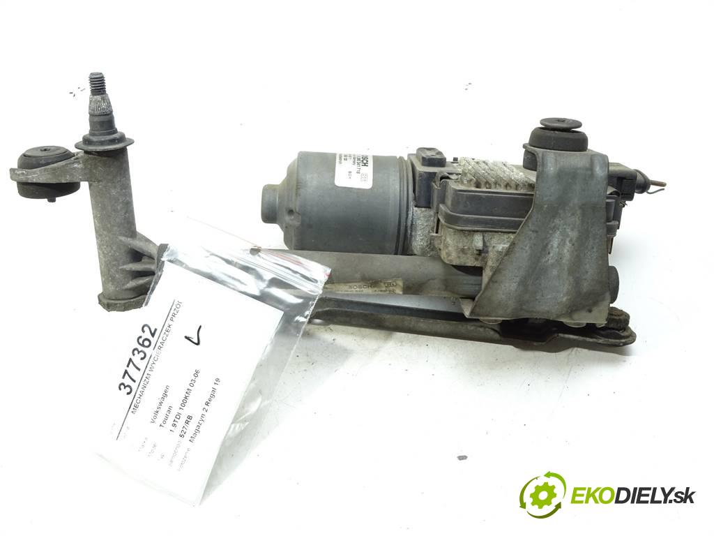 Volkswagen Touran  2004 74 kW 1.9TDI 100KM 03-06 1900 mechanismus stěračů přední část pravý 1T0955120