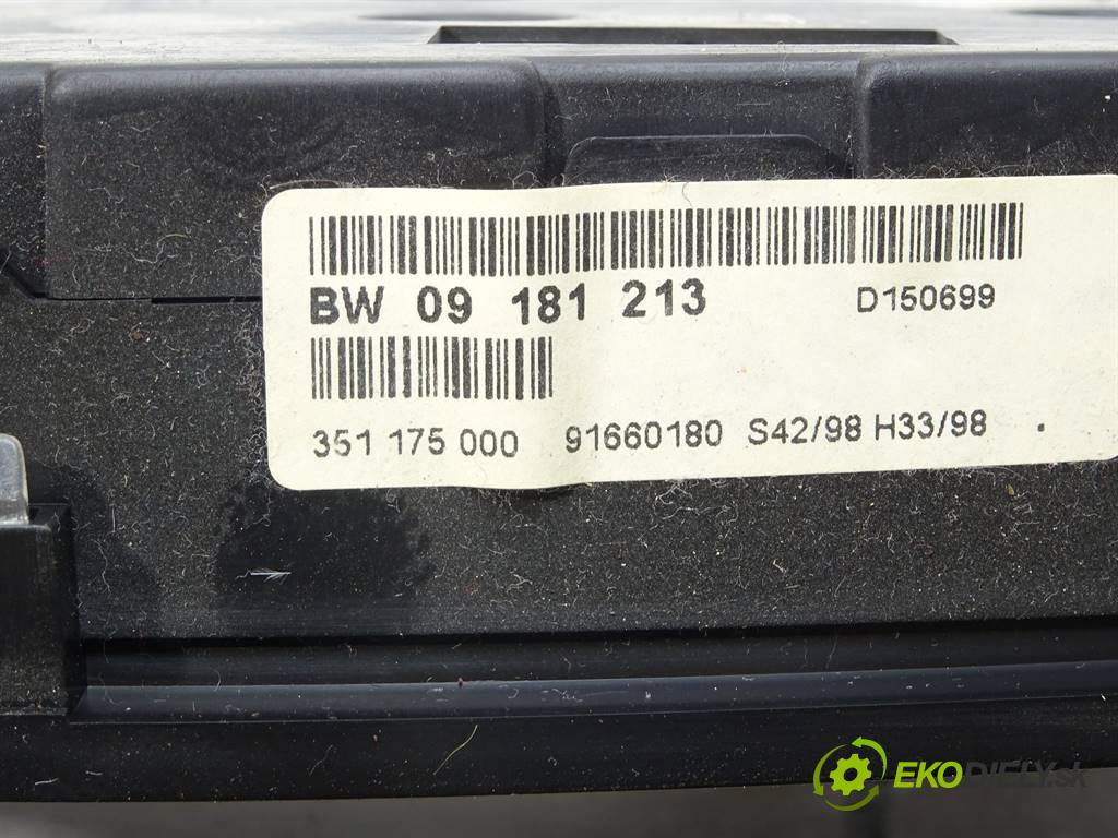Opel Zafira A  1999 85KW 1.8B 116KM 99-05 1800 Prístrojovka 09181213 (Prístrojové dosky, displeje)