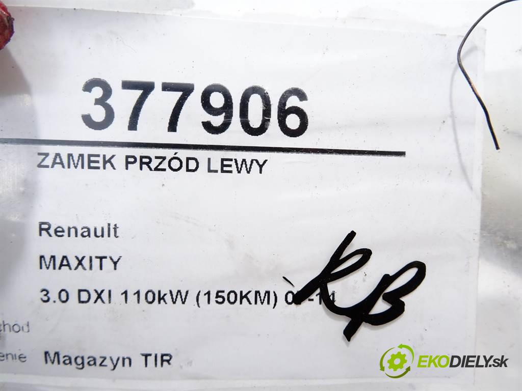 Renault MAXITY    3.0 DXI 110kW (150KM) 07-14  zámok přední část levý