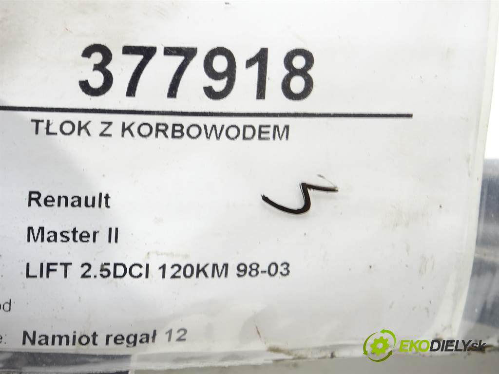 Renault Master II    LIFT 2.5DCI 120KM 98-03  PÍST: ojnice G9U (Písty)