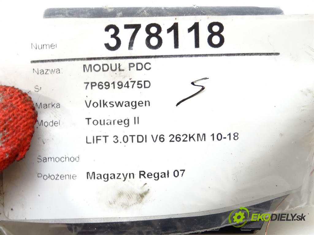 Volkswagen Touareg II    LIFT 3.0TDI V6 262KM 10-18  Modul PDC 7P6919475D (Ostatné)