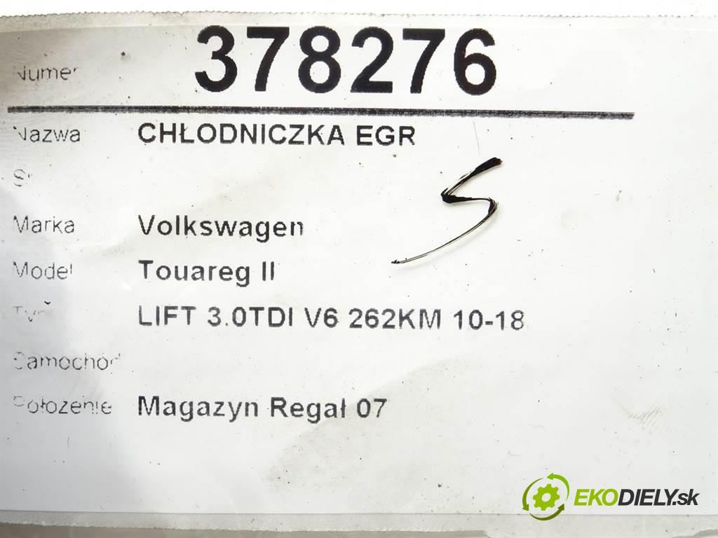 Volkswagen Touareg II    LIFT 3.0TDI V6 262KM 10-18  chladič EGR 059131515FJ (Recirkulace spalin EGR)