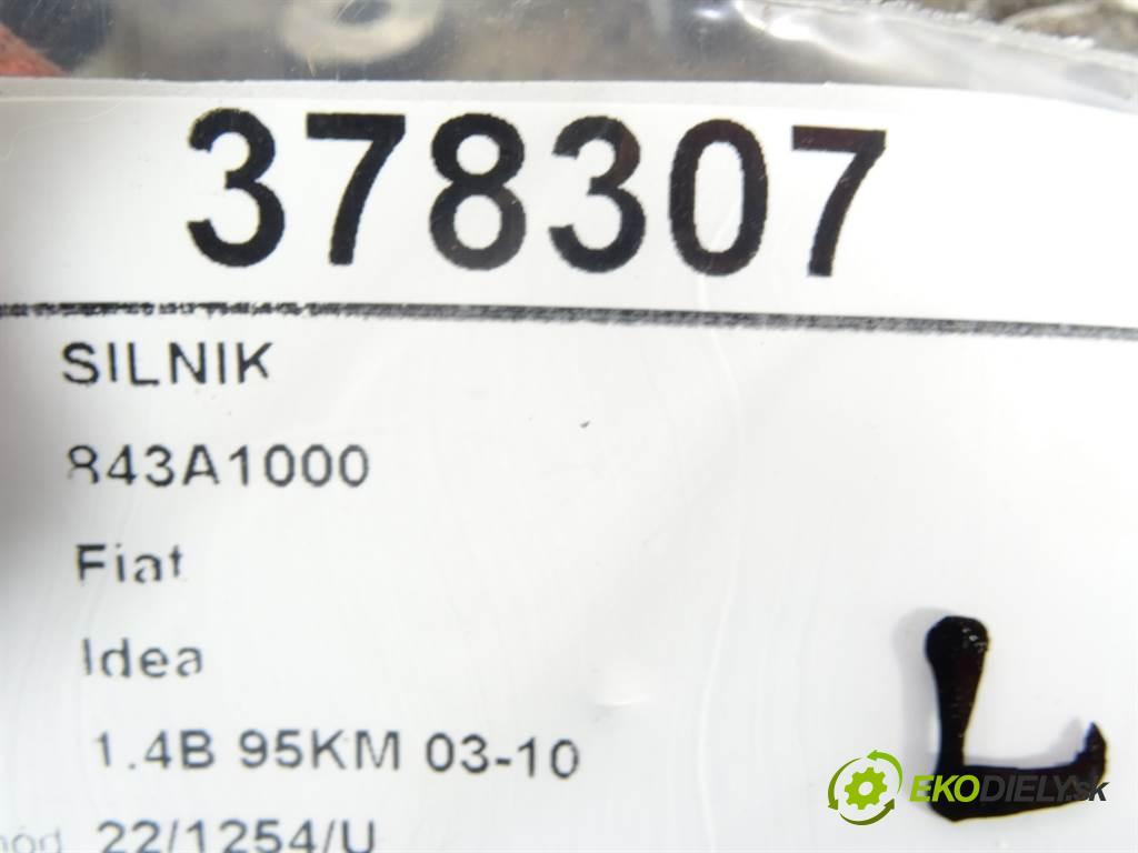 Fiat Idea  2004 73 kW 1.4B 95KM 03-10 1400 motor 843A1000 (Motory (kompletní))