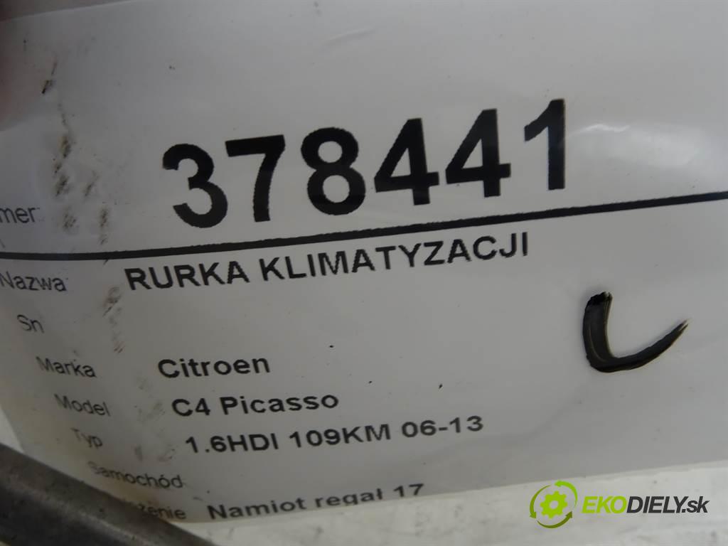 Citroen C4 Picasso    1.6HDI 109KM 06-13  rúrka klimatizácie  (Rúrky klimatizácie)
