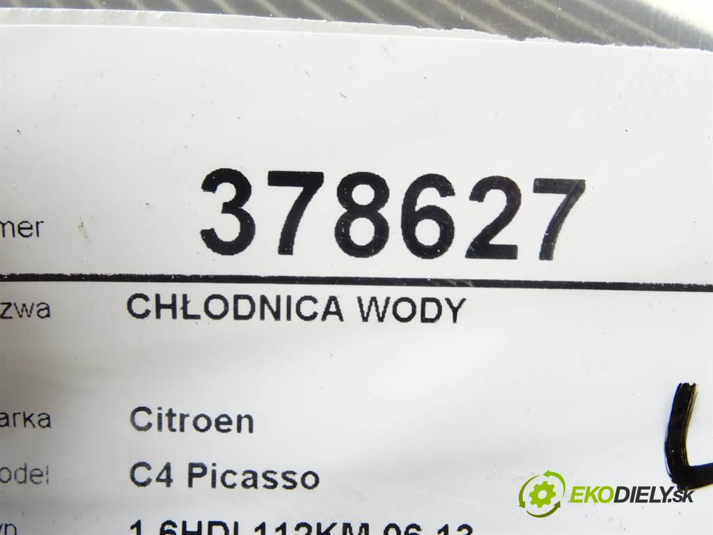Citroen C4 Picasso  2012 82 kW 1.6HDI 112KM 06-13 1600 Chladič vody  (Chladiče vody)