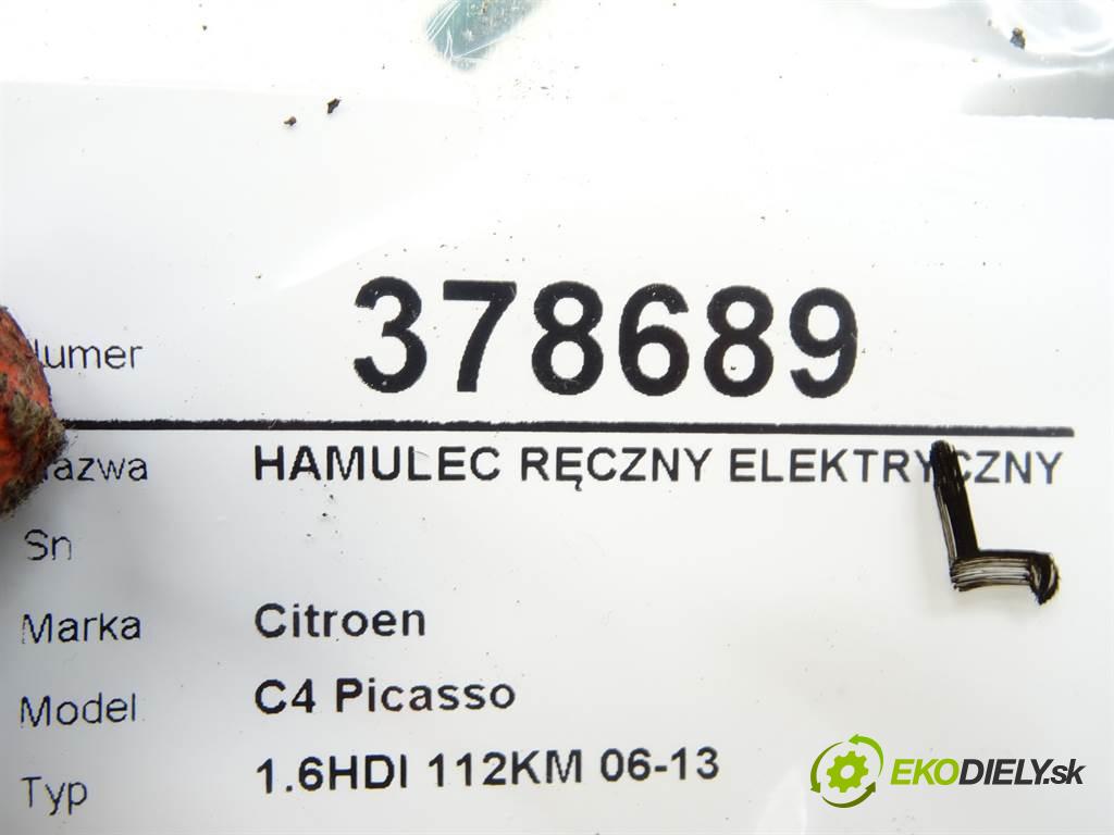 Citroen C4 Picasso    1.6HDI 112KM 06-13  BRZDA: ručný elektrický 9673081780 (Ručné brzdy)