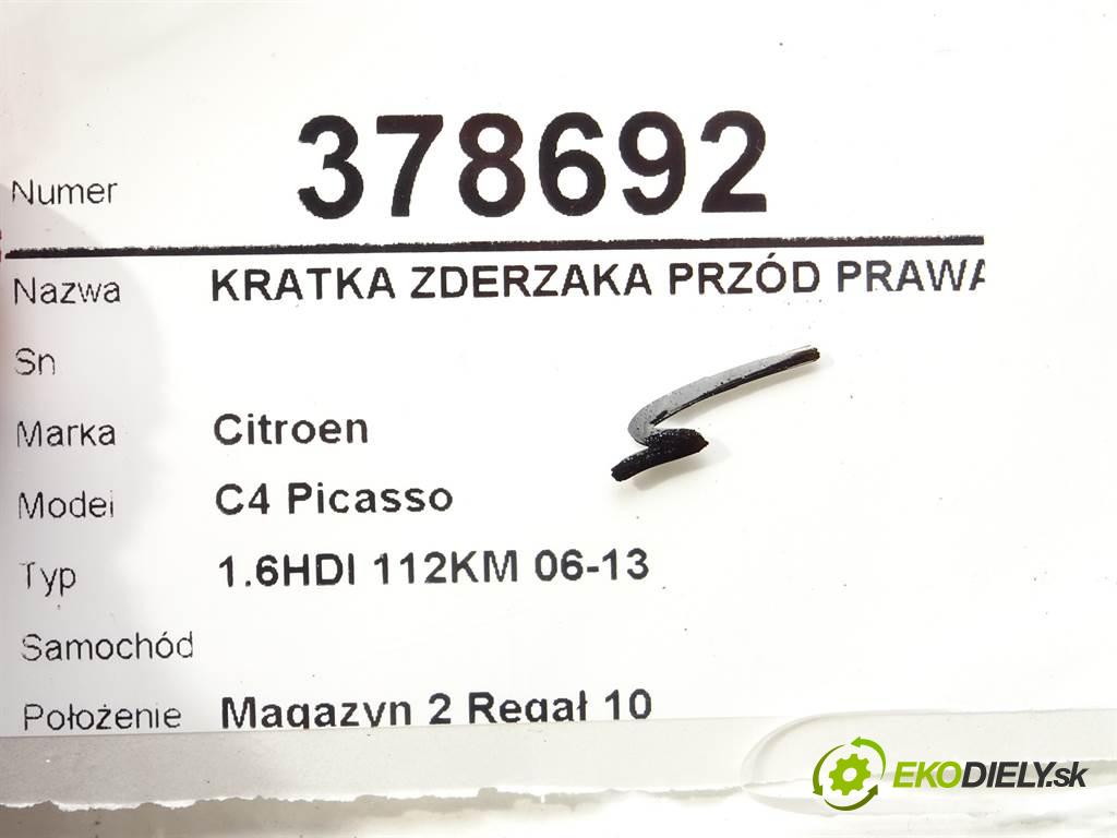 Citroen C4 Picasso    1.6HDI 112KM 06-13  Mriežky nárazníka predný pravá 9680404177