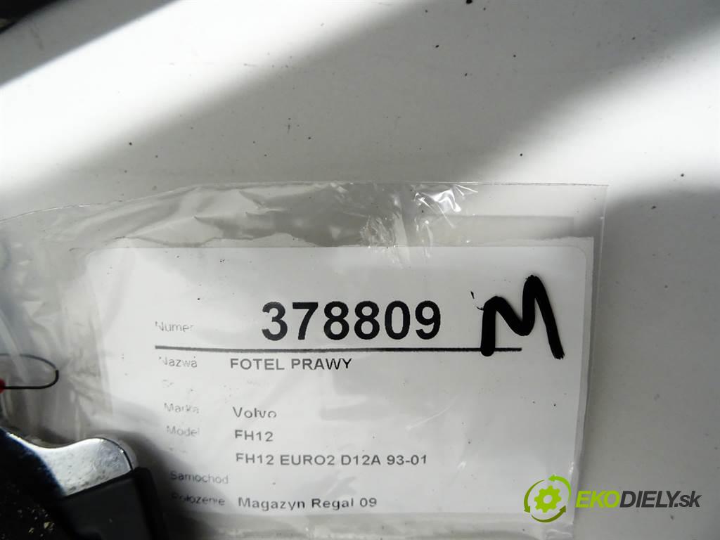 Volvo FH12    FH12 EURO2 D12A 93-01  Sedadlo pravy  (Sedačky, sedadlá)