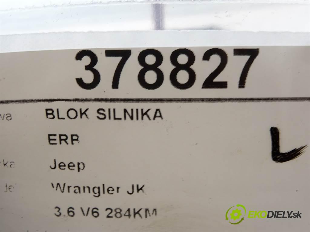 Jeep Wrangler JK    3.6 V6 284KM  blok Motor ERB P68082776AD (Blok motora)