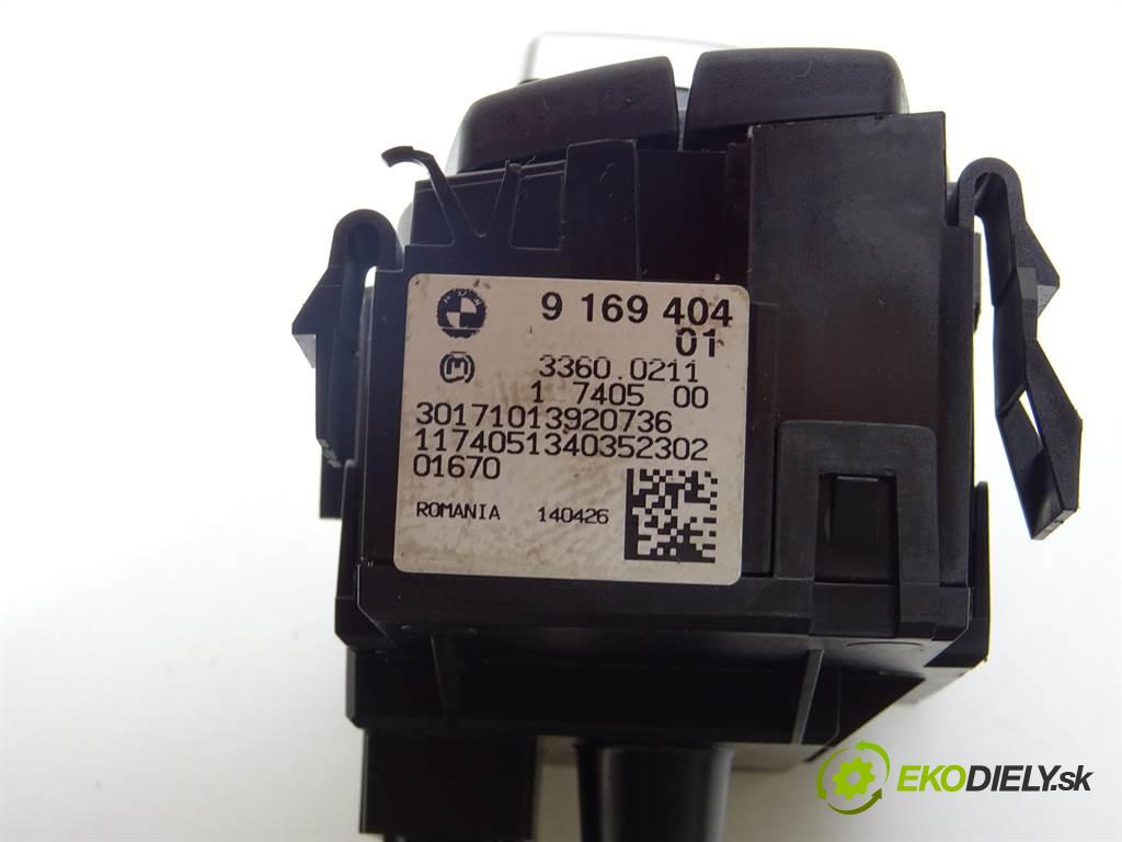 BMW 3 E90  2009 130 kW E91 LIFT KOMBI 5D 2.0D 177KM 08-11 2000 Spínač svetiel na prístrojovej doske 9169404 (Prepínače, spínače, tlačidlá a ovládače kúrenia)