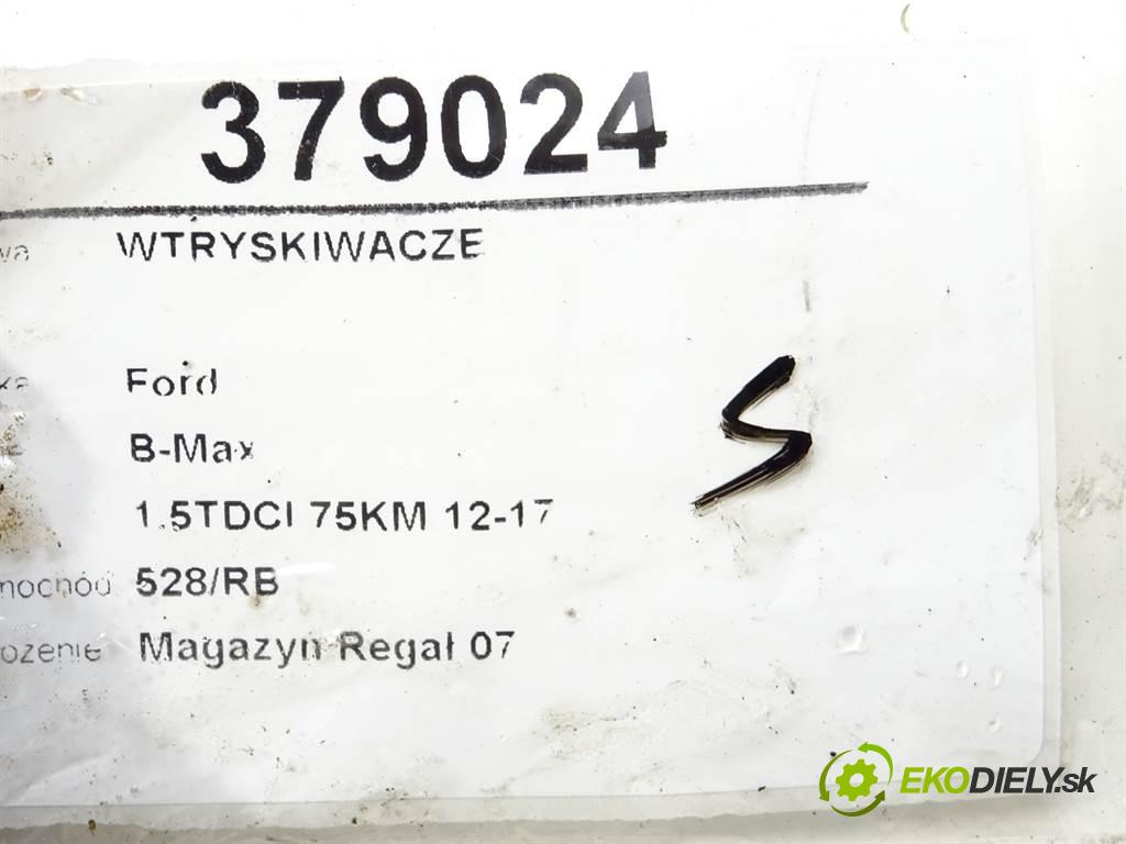 Ford B-Max  2013 75KM 1.5TDCI 75KM 12-17 1500 Vstrekovacie ventily 0445110489 (Vstrekovacie ventily)