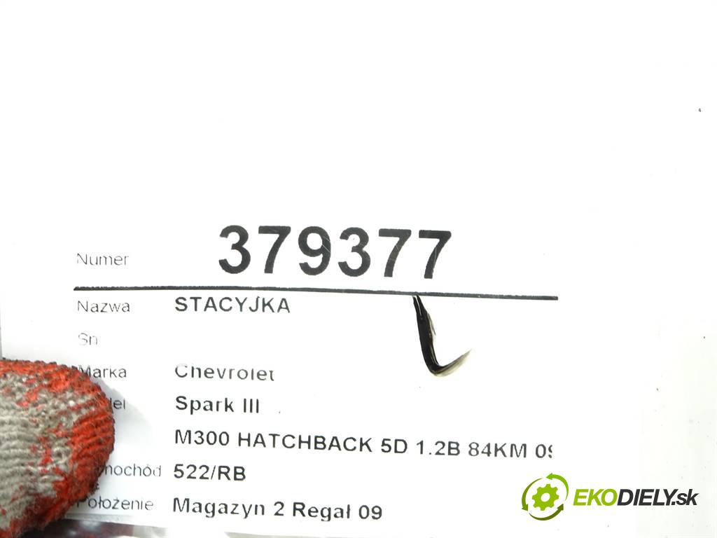 Chevrolet Spark III  2010 60 kW M300 HATCHBACK 5D 1.2B 84KM 09-15 1200 spinačka 96943293 (Spínacie skrinky a kľúče)