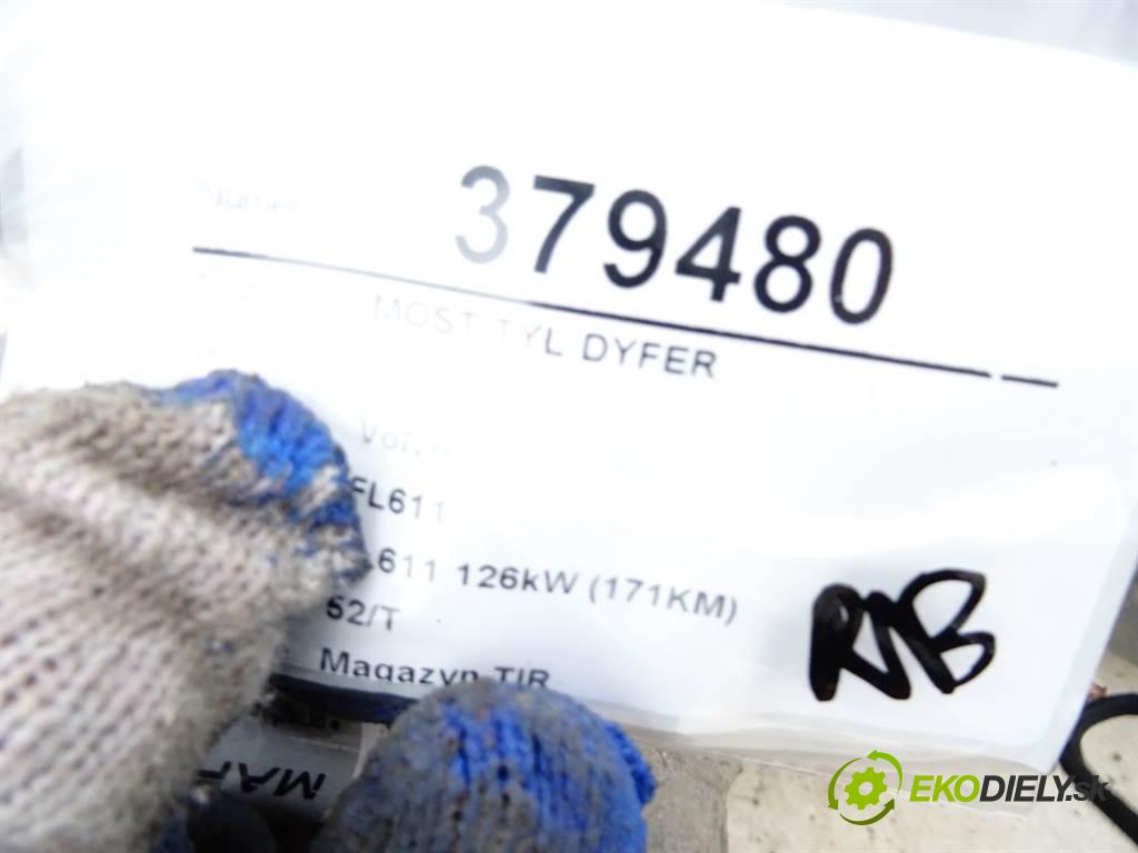 Volvo FL611 FL611 126kW (171KM) 1998 126kW (171KM) FL611 126kW (171KM) 5480 Most zad ,diferenciál  (Zadné)