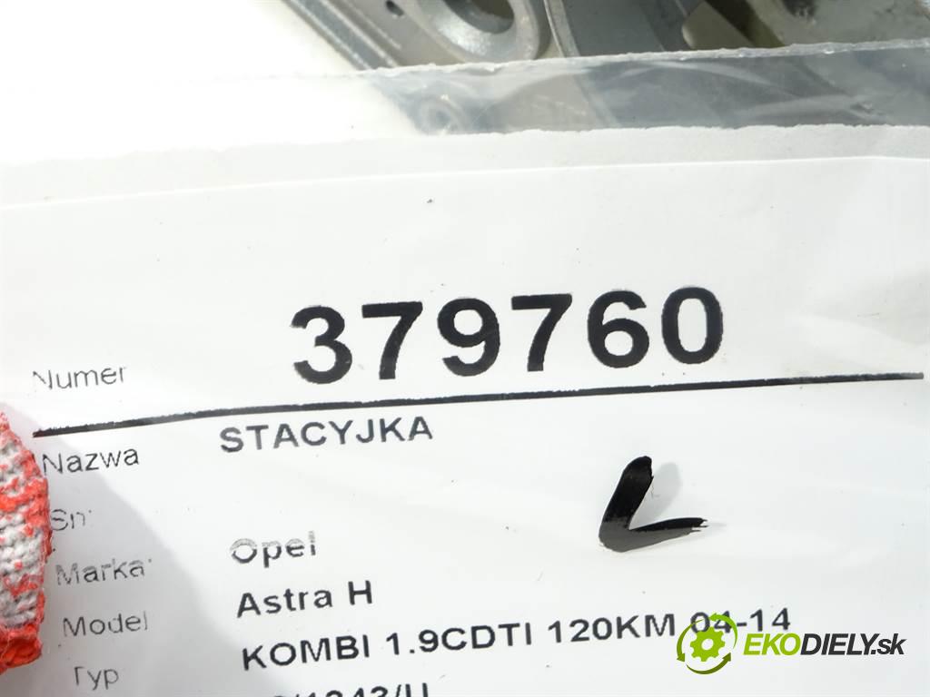 Opel Astra H  2005 88 kW KOMBI 1.9CDTI 120KM 04-14 1900 spinačka N0501882 (Spínacie skrinky a kľúče)