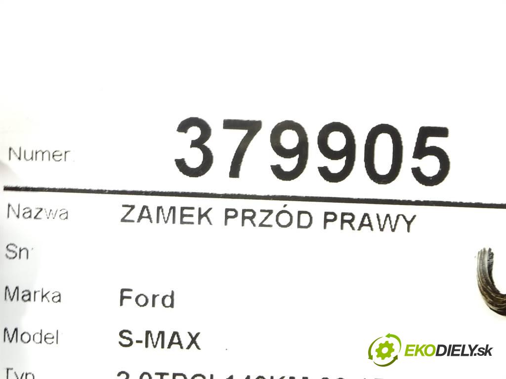 Ford S-MAX  2007 103 kW 2.0TDCI 140KM 06-15 2000 zámok predný pravy 6M2A-R21812-AC