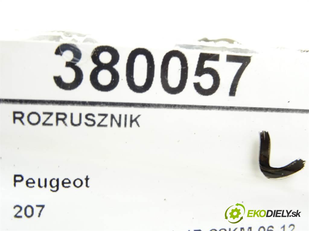 Peugeot 207  2006 65KW HATCHBACK 3D 1.4B 88KM 06-12 1360 Štartér  (Štartéry)