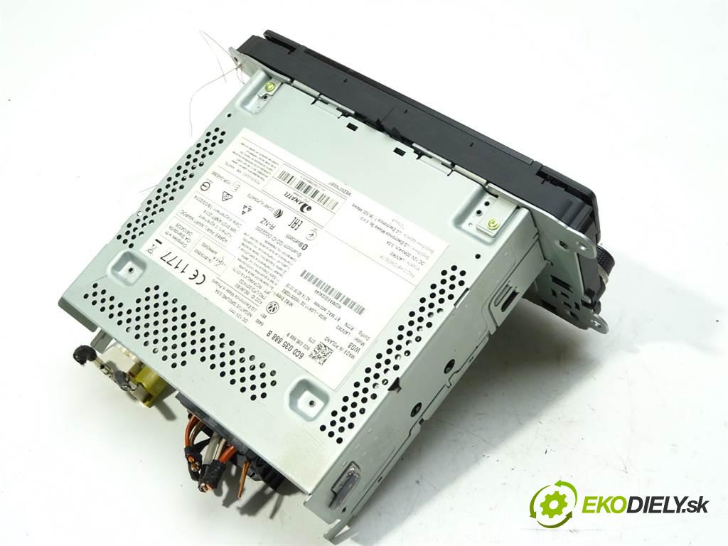 Volkswagen Polo V  2016 75KM LIFT HATCHBACK 5D 1.4TDI 75KM 09-17 1400 RADIO 6C0035888B (Audio zariadenia)