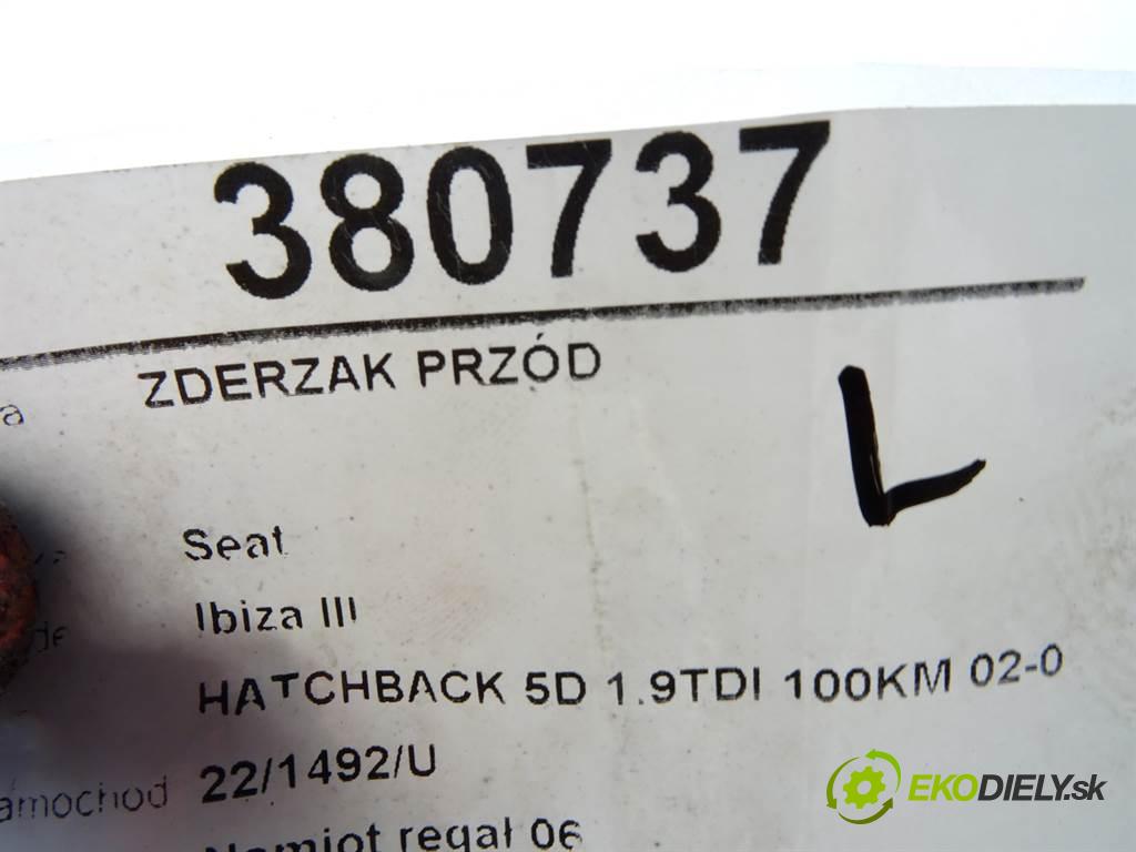 Seat Ibiza III  2005 74 kW HATCHBACK 5D 1.9TDI 100KM 02-08 1900 nárazník přední část