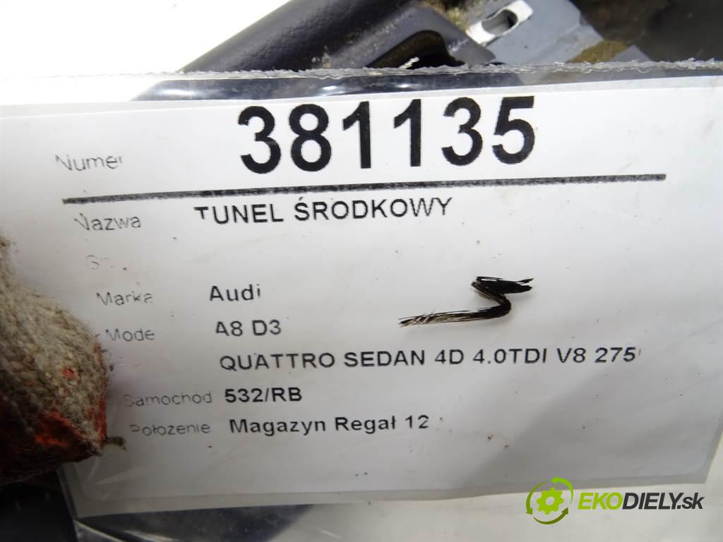 Audi A8 D3  2003 275KM QUATTRO SEDAN 4D 4.0TDI V8 275KM 02-09 4000 Tunel stredový 4E0863241D (Stredový tunel / panel)