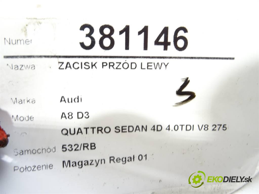 Audi A8 D3  2003 275KM QUATTRO SEDAN 4D 4.0TDI V8 275KM 02-09 4000 Brzdič strmeň predný ľavy  (Ostatné)