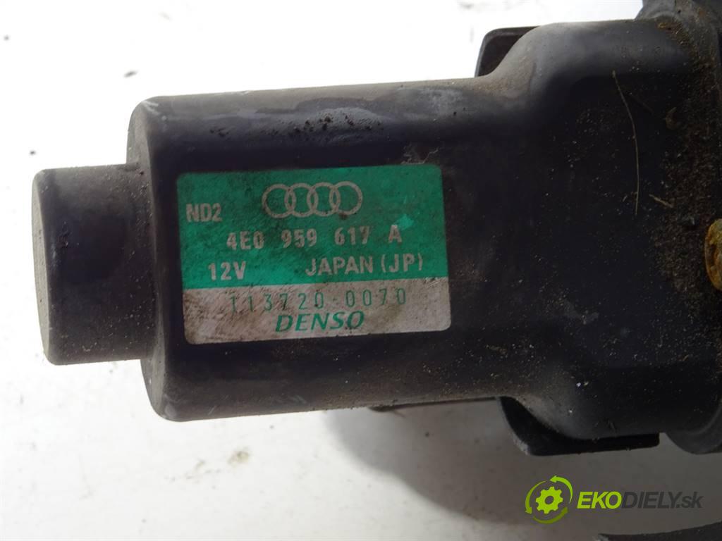 Audi A8 D3    QUATTRO SEDAN 4D 4.0TDI V8 275KM 02-09  Magnetický ventil vody 4E0959617A (Ostatné)