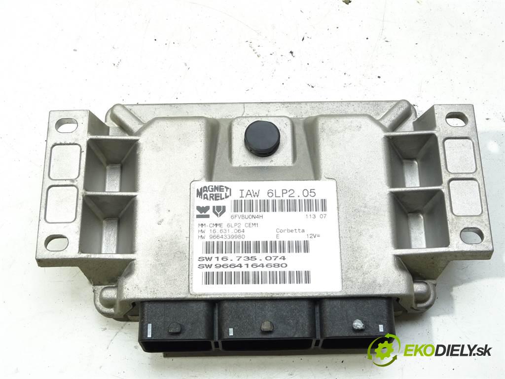 Citroen C4  2007 65 kW HATCHBACK 3D 1.4B 88KM 04-10 1400 riadiaca jednotka Motor 9664164680 (Riadiace jednotky)