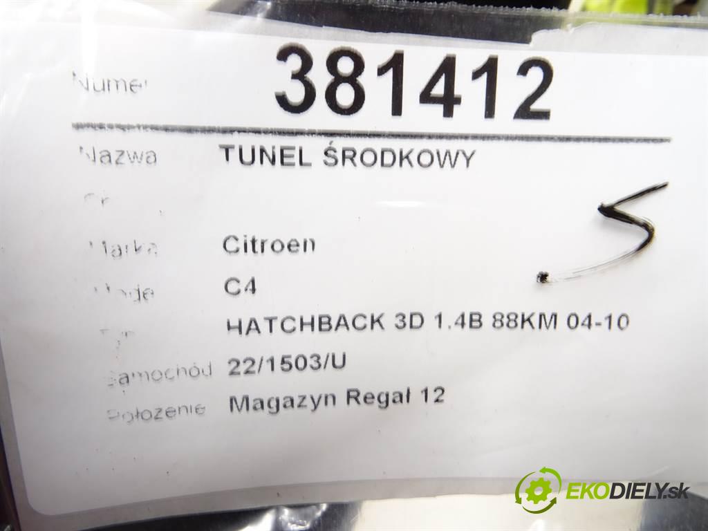 Citroen C4  2007 65 kW HATCHBACK 3D 1.4B 88KM 04-10 1400 Tunel stredový  (Stredový tunel / panel)