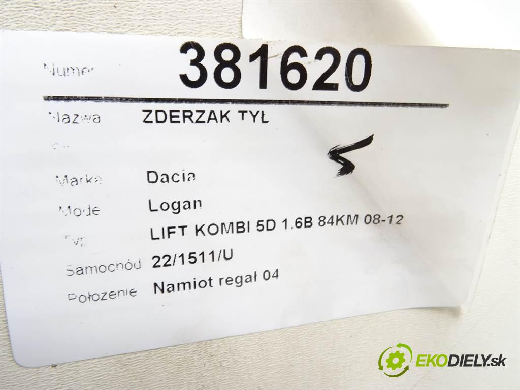Dacia Logan  2011 62 kW LIFT KOMBI 5D 1.6B 84KM 08-12 1600 nárazník zadní část